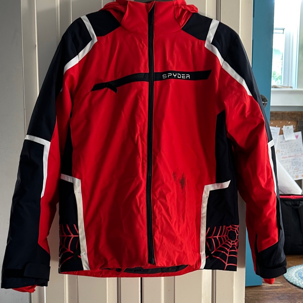 Spyder Red and Black Performance Jacket